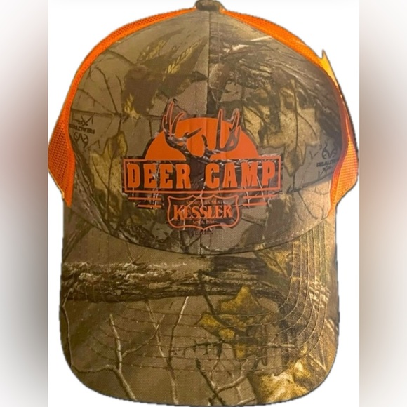 RealTree Deer Camp Kessler Camouflage adjustable Hat. New with tags. - Picture 1 of 9